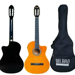 Guitarra Clásica Bilbao BIL-700CE-NT de 39 pulgadas